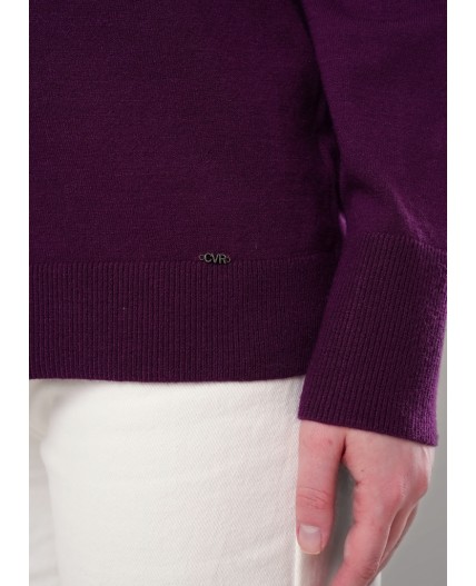 CLE Джемпер жен. 354480вн, т.фиолетовый