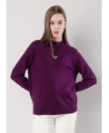 CLE Джемпер жен. 354480вн, т.фиолетовый