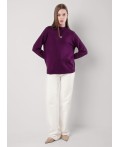 CLE Джемпер жен. 354480вн, т.фиолетовый