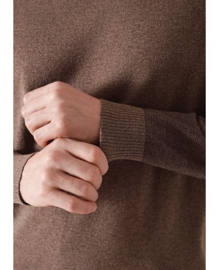 CLE Джемпер муж. 454407хпэ maxi, мулине коричневый