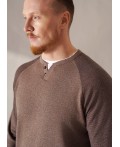 CLE Джемпер муж. 454407хпэ maxi, мулине коричневый