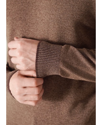 CLE Джемпер муж. 654174хпэ, мулине коричневый
