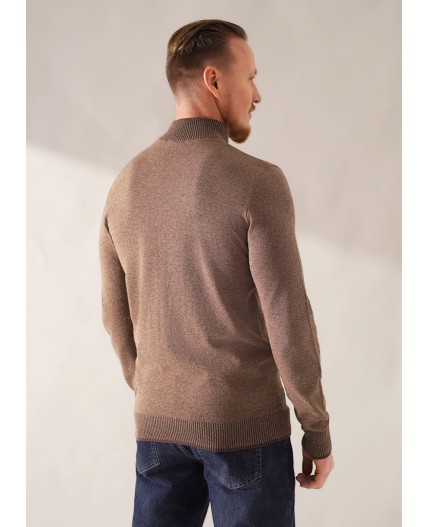 CLE Джемпер муж. 654174хпэ, мулине коричневый
