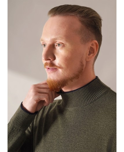 CLE Джемпер муж. 654174хпэ, мулине хаки