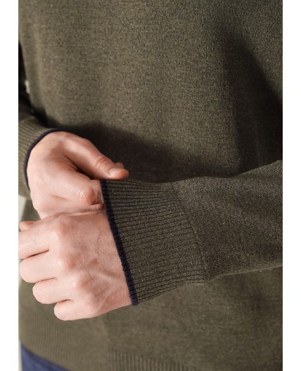 CLE Джемпер муж. 654174хпэ, мулине хаки