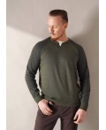 CLE Джемпер муж. 654407хпэ, мулине хаки