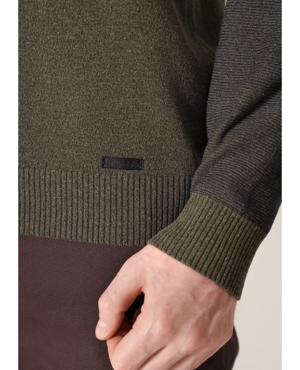 CLE Джемпер муж. 654407хпэ, мулине хаки