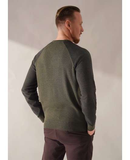 CLE Джемпер муж. 654407хпэ, мулине хаки