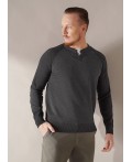 CLE Джемпер муж. 654407хпэ, мулине т.серый