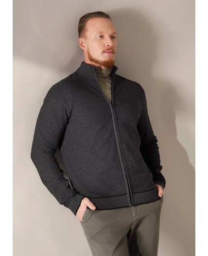 CLE Жакет муж. 654399хпэ, мулине т.серый