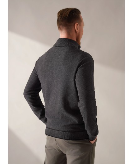 CLE Жакет муж. 654399хпэ, мулине т.серый