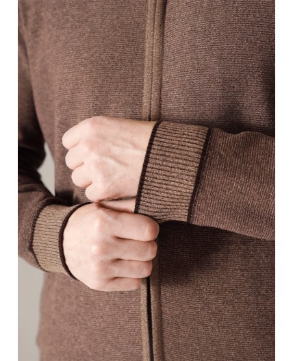 CLE Жакет муж. 654399хпэ, мулине коричневый