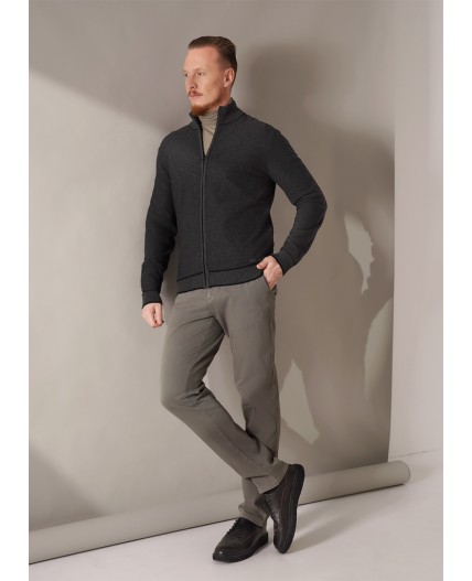 CLE Жакет муж. 654399хпэmaxi, мулине т.серый