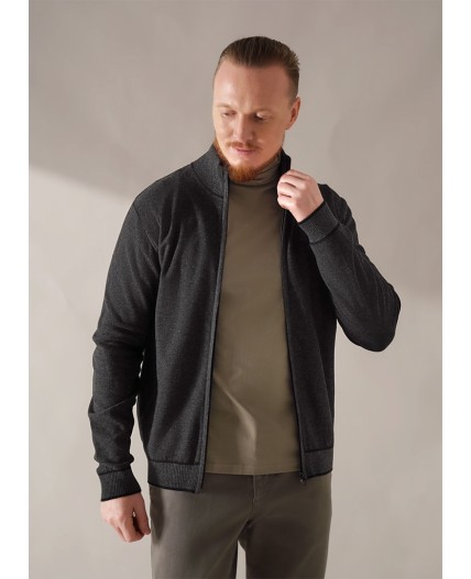 CLE Жакет муж. 654399хпэmaxi, мулине т.серый