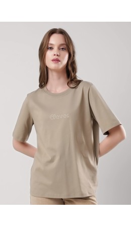 CLE Футболка жен. 356870кк, бежевый