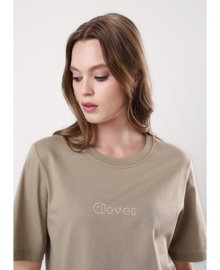 CLE Футболка жен. 356870кк, бежевый