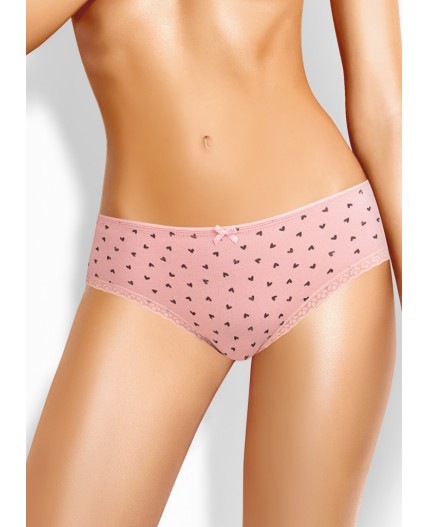 CLE B1171/1 Трусы жен. Тиара, розовый/т.серый