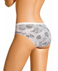 CLE B1177 Трусы жен. Зефир, молочный/чёрный