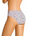 CLE C1171 Трусы жен. Тиара, меланж св.серый/розовый