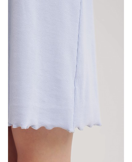 CLE LS15-1176 Сорочка ночн. жен. Экрю, св.голубой