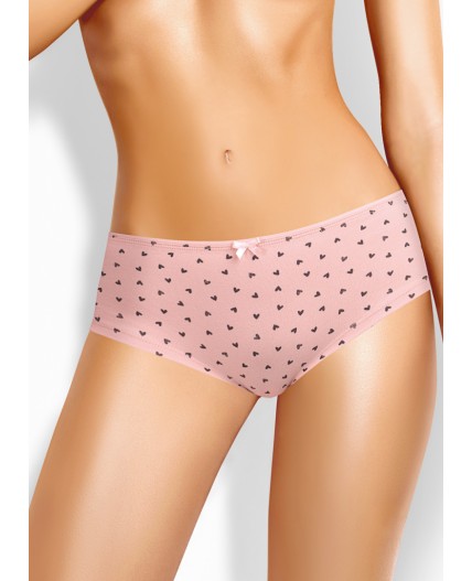 CLE SH1171/1 Трусы жен. Тиара, розовый/т.серый