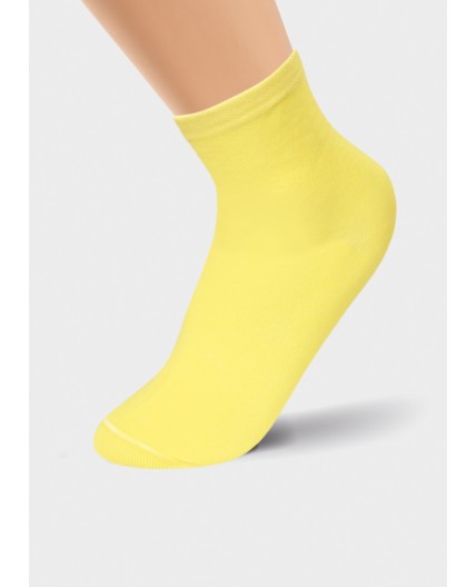 CLE Носки дет.С100ш 12-14,14-16 база хл+эл, жёлтый