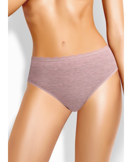 CLE C025 Трусы жен. База кашкорсе, меланж бежевый