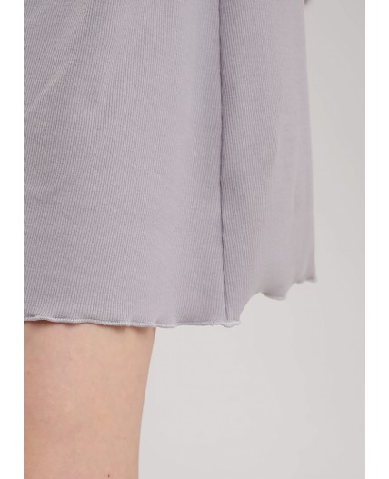 CLE LS15-1176 Сорочка ночн. жен. Экрю, серый