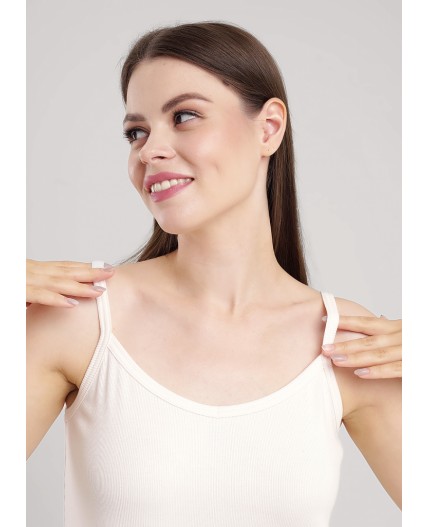 CLE LS15-1176 Сорочка ночн. жен. Экрю, ванильный