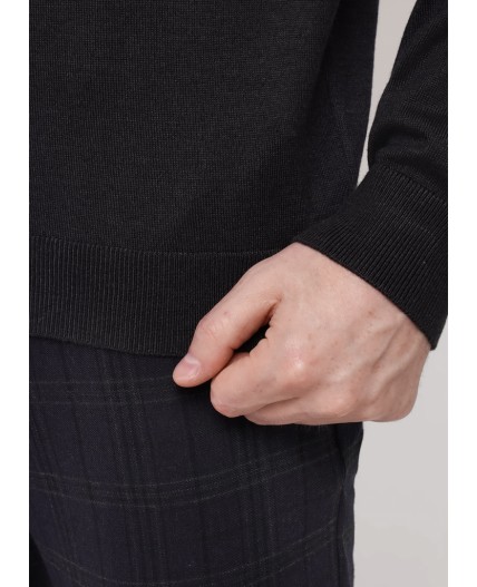 CLE Джемпер муж. 653557ха, меланж т.серый