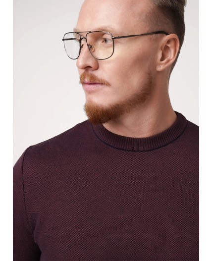 CLE Джемпер муж. 654163ха, т.коричневый