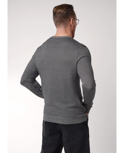 CLE Джемпер муж. 654163ха, меланж серый