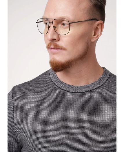 CLE Джемпер муж. 654163ха, меланж серый