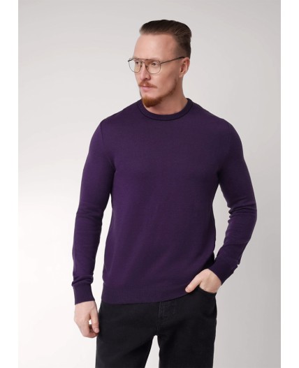 CLE Джемпер муж. 654350ха, т.фиолетовый