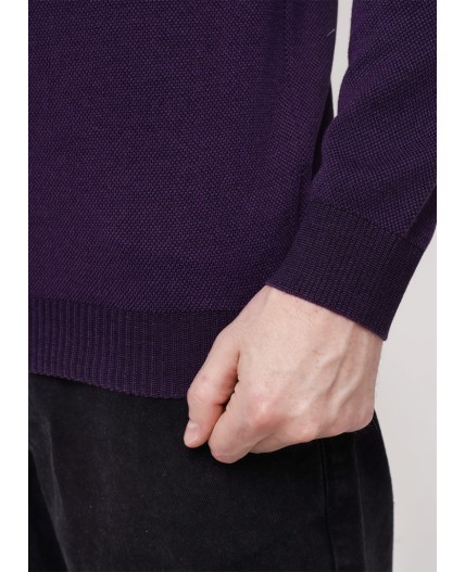 CLE Джемпер муж. 654350ха, т.фиолетовый