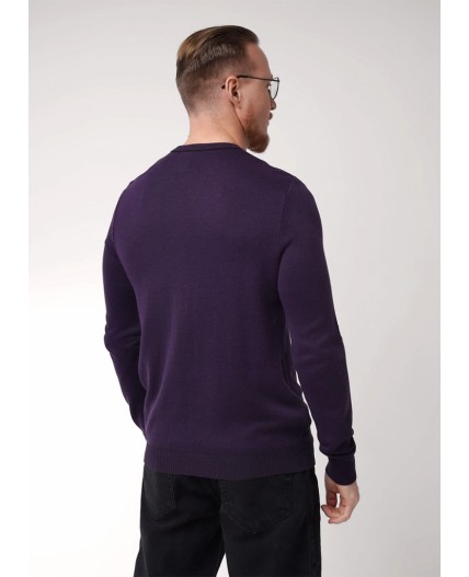 CLE Джемпер муж. 654350ха, т.фиолетовый