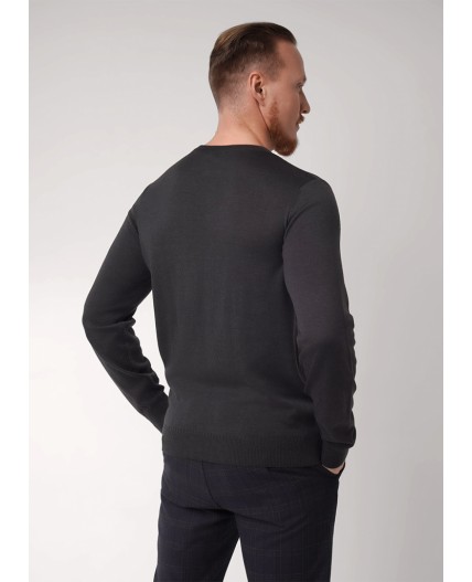 CLE Джемпер муж. 654362ха, меланж т.серый