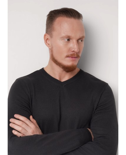 CLE Джемпер муж. 654362ха, меланж т.серый