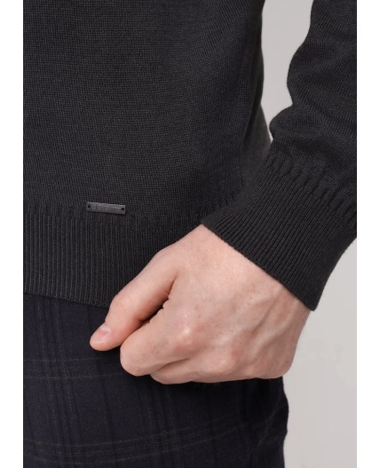 CLE Джемпер муж. 654362ха, меланж т.серый