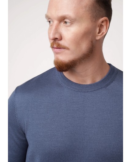 CLE Джемпер муж. 654372хаmaxi, джинсовый