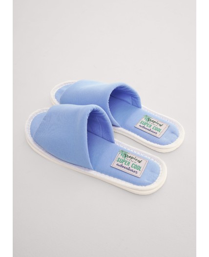 CLE SW25-1169O Пантолеты жен. домаш. Сёрф, голубой