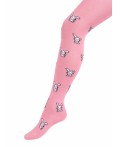 CLE Колготки дет.КД1316 116-128 дев хл+эл, розовый
