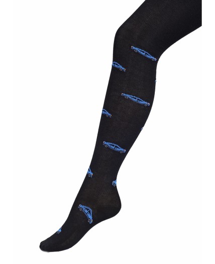 CLE Колготки дет.КД4401 116-122 мал хл+эл, чёрный