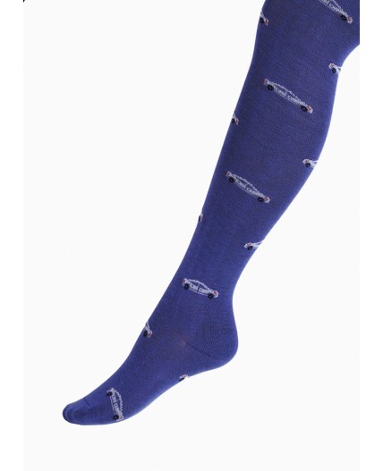 CLE Колготки дет.КД4401 116-122 мал хл+эл, синий
