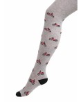 CLE Колготки дет.КД4402 92-110 мал хл+эл, меланж серый