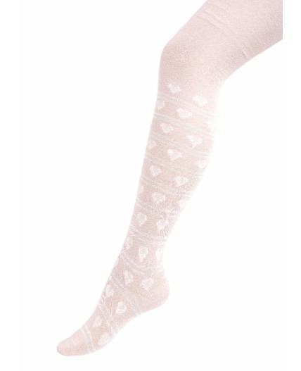 CLE Колготки дет.КД4405 92-110 дев хл+эл, розовый