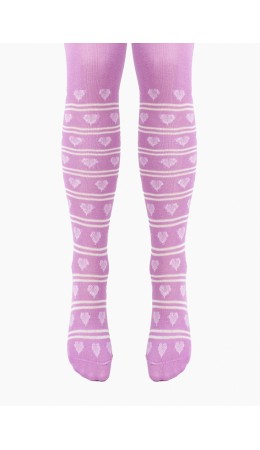 CLE Колготки дет.КД4405 92-110 дев хл+эл, св.фиолетовый