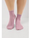 CLE Носки жен.Д307 хл+эл осл.р, т.розовый