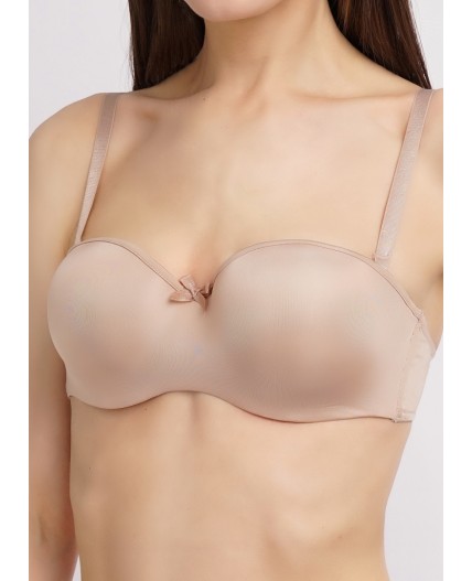 CLE LBR011pk Бюст ж.анжелика, бежевый металлик