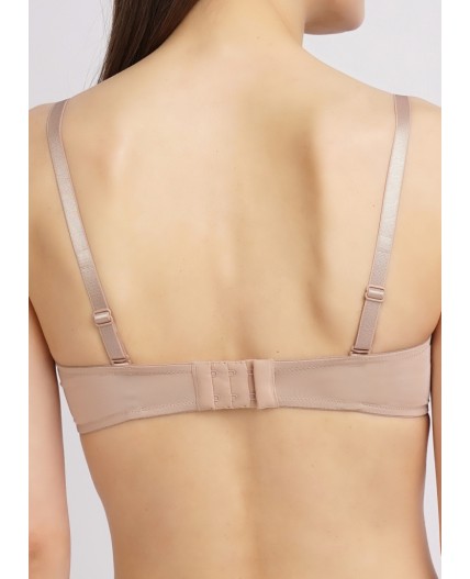 CLE LBR011pk Бюст ж.анжелика, бежевый металлик